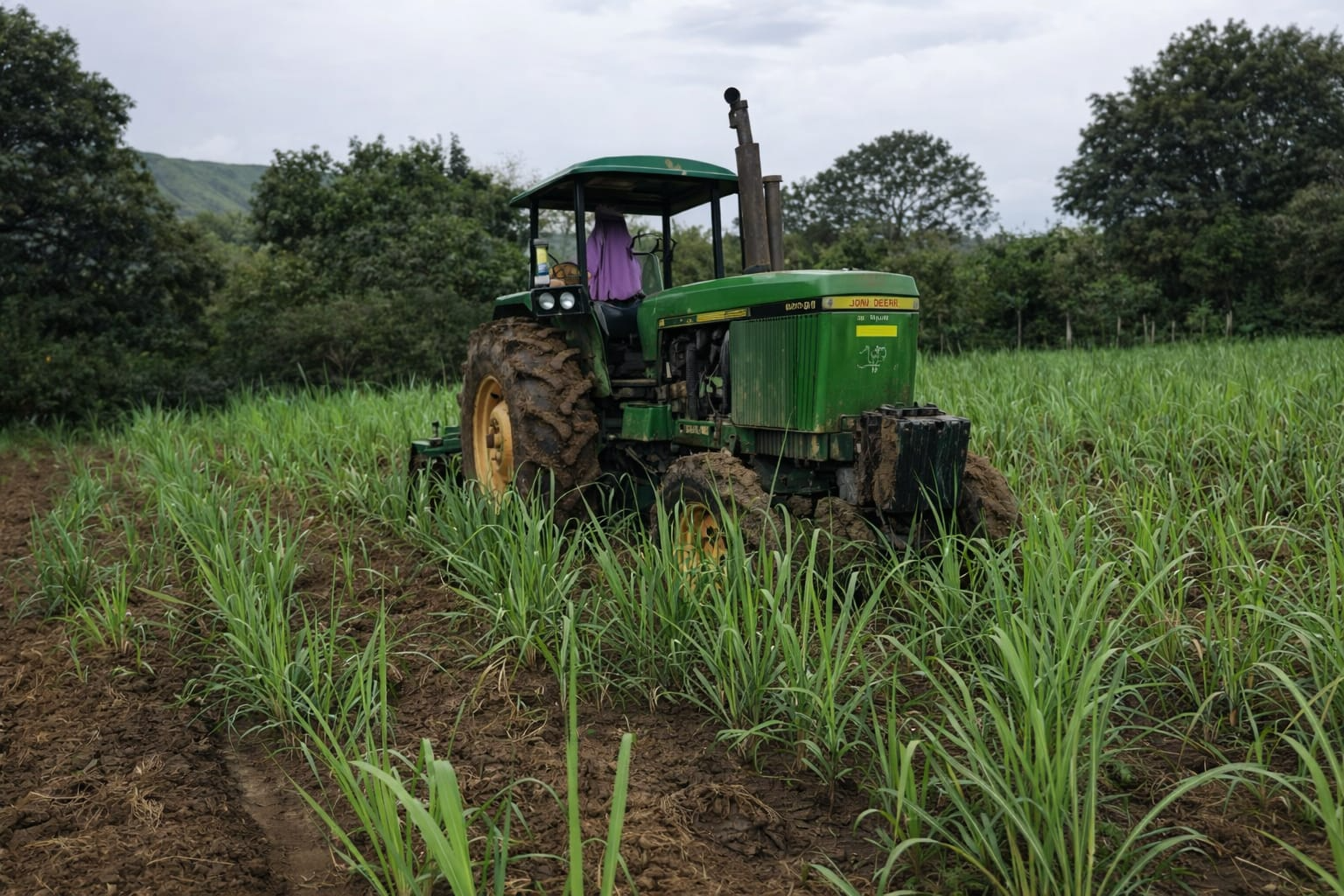 Aporque para control de maleza